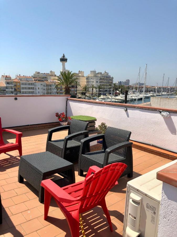 Appartement 80 M2,Port Rhodes D-2 Chambres, Terrasse Panoramique, Vue Sur Le Canal Principal D'إمبوريابرافا المظهر الخارجي الصورة